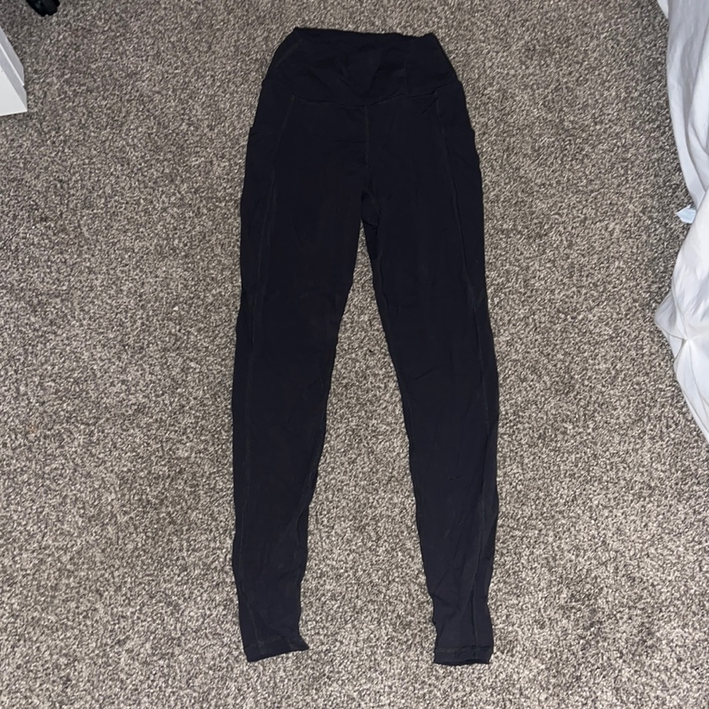 Buffbunny leggings XS with pockets gray/green